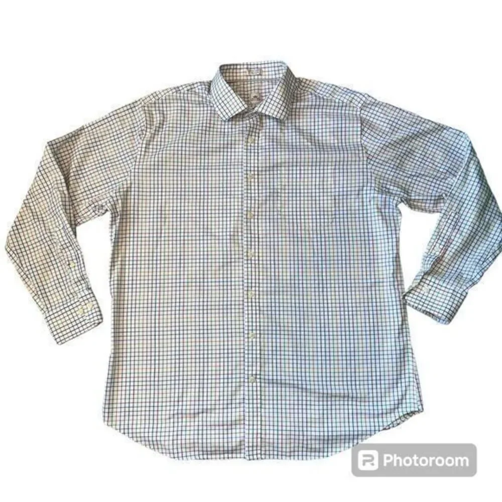 Peter Millar Men's NanoLuxe Easycare Multicolor Button Down Size XL‎